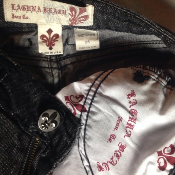 LAGUNA BEACH BEAUTIFUL BOOTCUT JEANS STRETCH CONFY - Picture 2 of 4